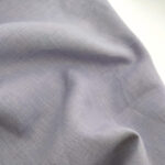 Лляна тканина 4с33/467 блакитно-фіолетова, костюмна - Зображення 2