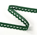 Мереживо 73012 073, темно-зелене, 10 мм