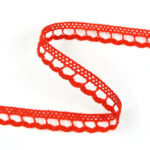 Мереживо 73012 083, червоне, 10 мм - Зображення 2