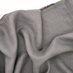 Лляна тканина 4с33/820 темна олов’яна, костюмна - Зображення 2