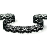 Мереживо 82155 100, чорне, 23 мм - Зображення 2