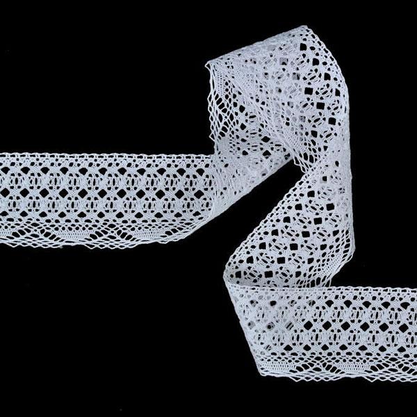 82319_06000-3 Мереживо 82319 000, біле, 40 мм - Зображення 1