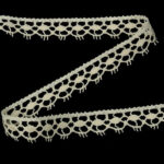 Мереживо 82322 200, суровий, нефарбоване, 13 мм