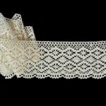 Мереживо 82336 200, суровий, нефарбоване, 95 мм