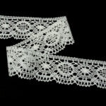 Мереживо 82339 21354, льон вибілений, 58 мм