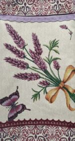 Іспанський гобелен у відрізах на подушки, скатертини, доріжки 0B101 лаванда - Зображення 2