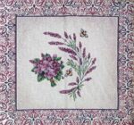 Іспанський гобелен 45*45 см для декоративної подушки 0В101 лаванда
