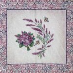 Іспанський гобелен 45*45 см для декоративної подушки 0В101 лаванда
