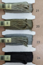 Hannah евкаліптові нитки для вишивки Borgo de'Pazzi , 330 м, в мотку, Італія - Зображення 9