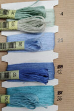 Hannah евкаліптові нитки для вишивки Borgo de'Pazzi , 330 м, в мотку, Італія - Зображення 8