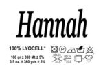 Hannah евкаліптові нитки для вишивки Borgo de'Pazzi , 330 м, в мотку, Італія - Зображення 2