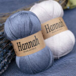 Hannah евкаліптові нитки для вишивки Borgo de'Pazzi , 330 м, в мотку, Італія