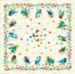 Скатертина з гобелену Пташки, різні розміри, Іспанія