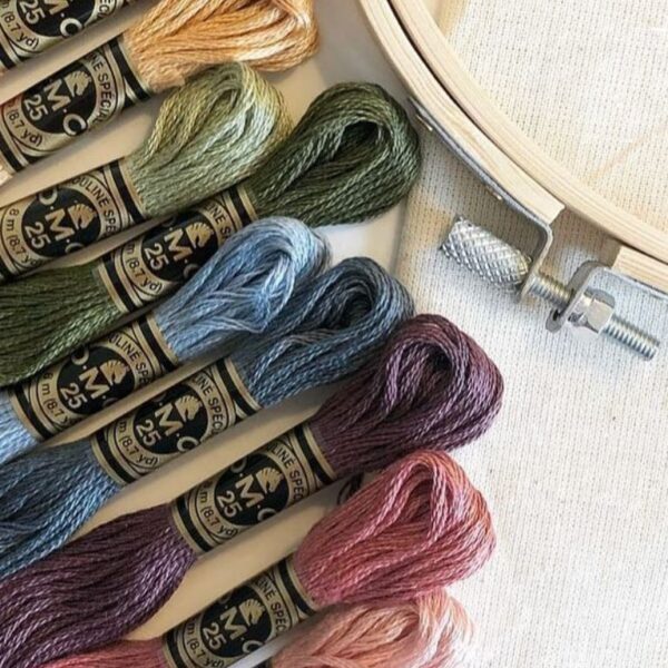 кілька мотків ниток