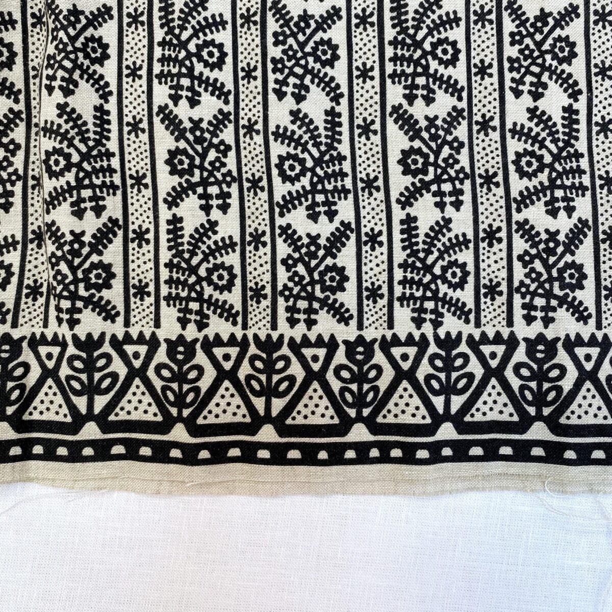 тканина лляна вибійчана