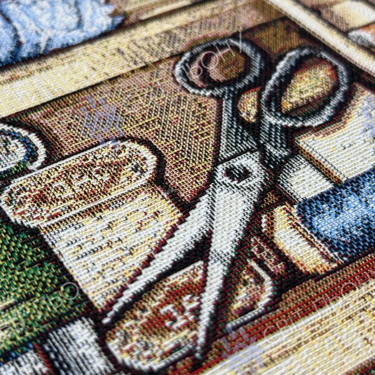 Гобеленова тканина "Sederia" 0В81 з яскравим малюнком, Іспанія - Зображення 2